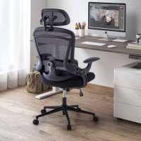 Sedia da scrivania ergonomica Optima, braccioli ribaltabili