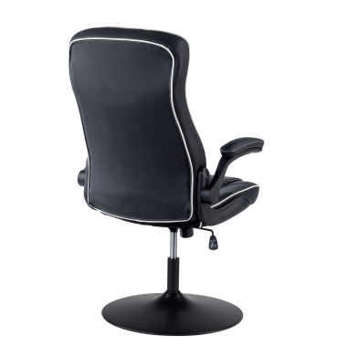 sedia gaming bianco ecopelle braccioli ribaltabili 8