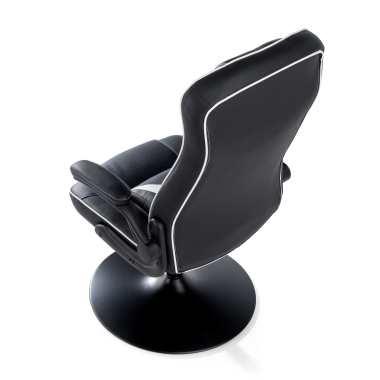sedia gaming bianco ecopelle braccioli ribaltabili 7