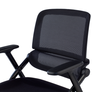 sedia con ribaltina nero sedia con ruote rete transpirante braccioli mobili 12