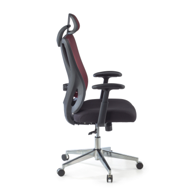 sedia ergonomica rosso matrix rete transpirante braccioli mobili supporto lombare poggiatesta 7