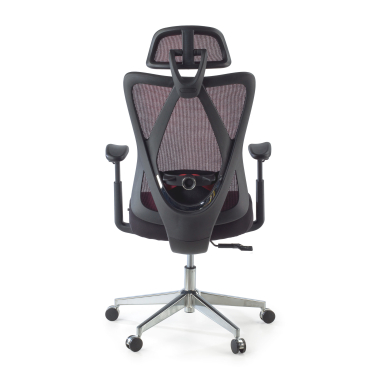 sedia ergonomica rosso matrix rete transpirante braccioli mobili supporto lombare poggiatesta 6
