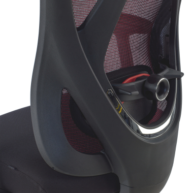 sedia ergonomica rosso matrix rete transpirante braccioli mobili supporto lombare poggiatesta 5