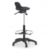 Sgabello da Lavoro ergonomico, sedile a sella
