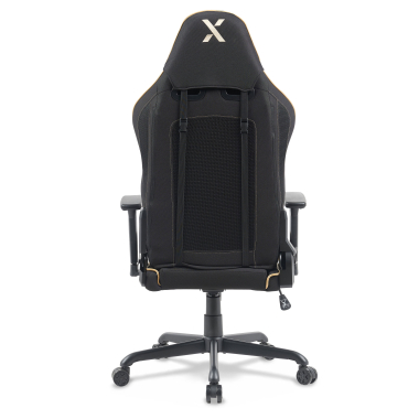 sedia gaming nero breeze tessuto braccioli mobili cuscino poggiatesta poggiatesta 8