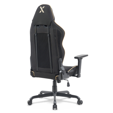 sedia gaming nero breeze tessuto braccioli mobili cuscino poggiatesta poggiatesta 10