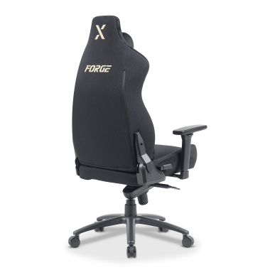 sedia gaming nero forge tessuto braccioli regolabili 3d cuscino lombare e cervicale poggiatesta 11