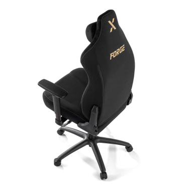 sedia gaming nero forge tessuto braccioli regolabili 3d cuscino lombare e cervicale poggiatesta 12