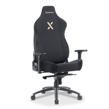 sedia gaming nero forge tessuto braccioli regolabili 3d cuscino lombare e cervicale poggiatesta 1