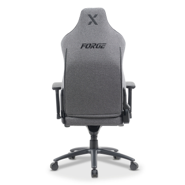 sedia gaming grigio forge tessuto braccioli regolabili 3d cuscino lombare e cervicale poggiatesta 8