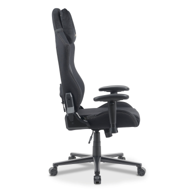 sedia gaming nero vital tessuto braccioli mobili cuscino poggiatesta poggiatesta 7