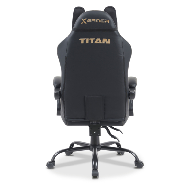 sedia gaming nero titan ecopelle braccioli ribaltabili cuscino poggiatesta poggiatesta 7