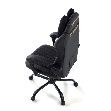 sedia gaming nero titan ecopelle braccioli ribaltabili cuscino poggiatesta poggiatesta 12