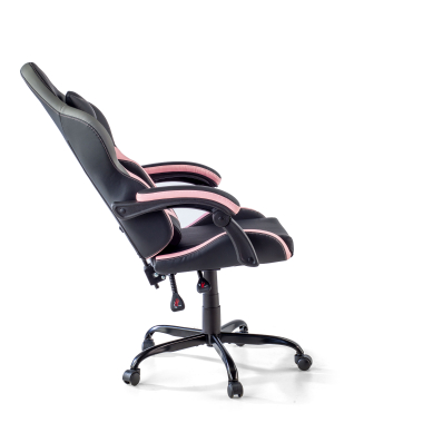 sedia gaming rosa mist ecopelle braccioli ribaltabili cuscino poggiatesta poggiatesta 5