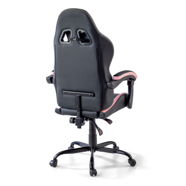 sedia gaming rosa mist ecopelle braccioli ribaltabili cuscino poggiatesta poggiatesta 11