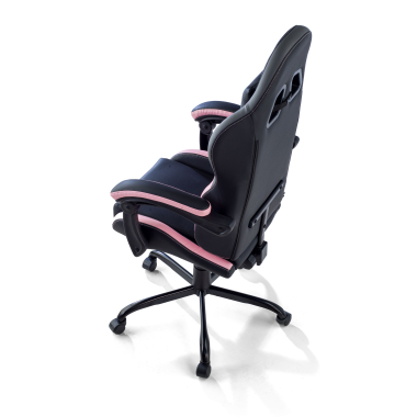 sedia gaming rosa mist ecopelle braccioli ribaltabili cuscino poggiatesta poggiatesta 8