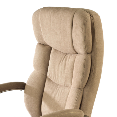 poltrona da ufficio beige harmony tessuto braccioli imbottiti 6