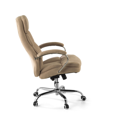 poltrona da ufficio beige harmony tessuto braccioli imbottiti 4