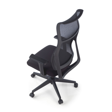 sedia ergonomica nero stay rete transpirante braccioli mobili 9