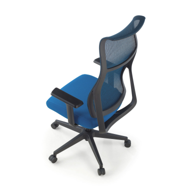 sedia ergonomica blu stay rete transpirante braccioli mobili 8
