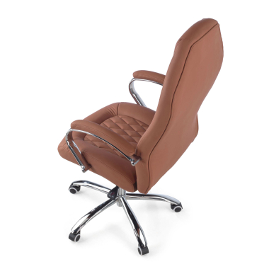 poltrona da ufficio marrone pioneer ecopelle braccioli imbottiti 8