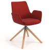 Sedia Conferenza Glamm, Cantilever, struttura in acciaio