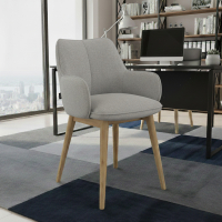 Sedia Nordica Nora, Gambe in legno, Certificata