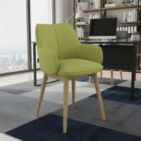 Sedia Nordica Nora, Gambe in legno, Certificata
