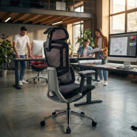 Sedia da Ufficio Ergonomica Valkyr, schienale auto-adattabile