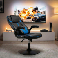 Poltrona Relax Gaming Arcadia con braccioli ribaltabili, base girevole 360º