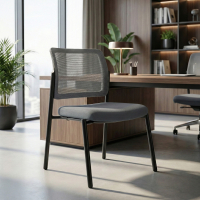 Sedia visitatore Hermes,...