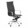 Poltrona ufficio design Brenton, telaio in acciaio, schienale alto 210902 - (Outlet)