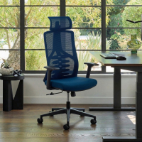 Sedia Ergonomica Quick, schienale bionico, braccioli regolabili