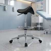 Sgabello da Lavoro ergonomico, sedile a sella