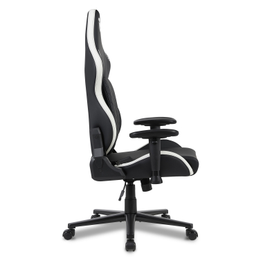 sedia gaming bianco nero vanguard ecopelle braccioli mobili cuscino poggiatesta poggiatesta 9