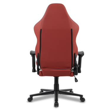 sedia gaming bianco rosso vanguard ecopelle braccioli mobili cuscino poggiatesta poggiatesta 10