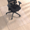 Tappeto Sedia da Ufficio Convesso in PVC trasparente
