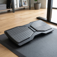 Poggiapiedi ergonomico Ergopedal, per ufficio in piedi, pedana oscillante