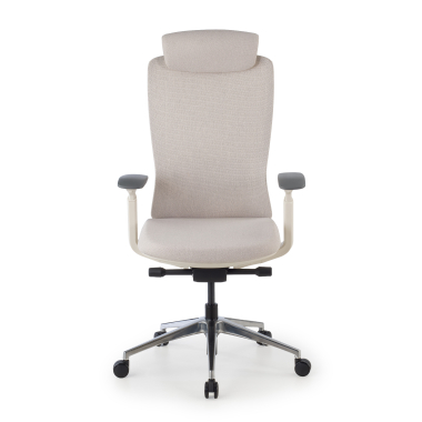 sedia ergonomica beige gemini tessuto braccioli regolabili 4d 3