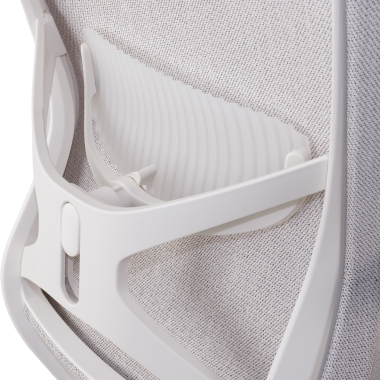 sedia ergonomica beige gemini tessuto braccioli regolabili 4d 12