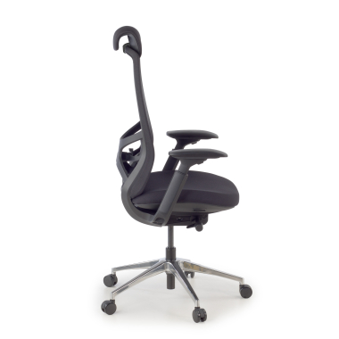 sedia ergonomica nero gemini tessuto braccioli regolabili 4d 4