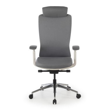 sedia ergonomica grigio gemini tessuto braccioli regolabili 4d 3