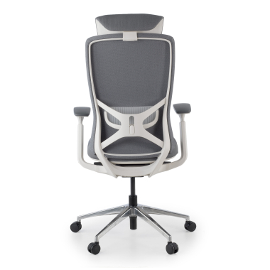 sedia ergonomica grigio gemini tessuto braccioli regolabili 4d 8
