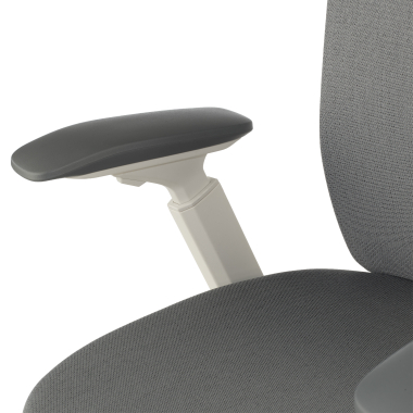 sedia ergonomica grigio gemini tessuto braccioli regolabili 4d 14