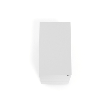 cassettiera da ufficio bianco 3 cassetti formato stretto metallo 7