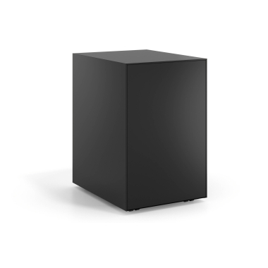 cassettiera da ufficio bianco struttura nera metallo 6