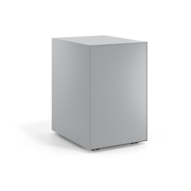 cassettiera da ufficio bianco struttura in alluminio metallo 6