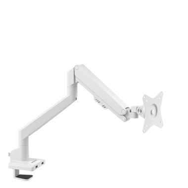 supporto per monitor bianco 1 schermo 5