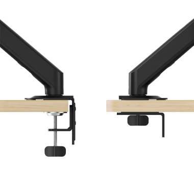 supporto per monitor nero 1 schermo 11