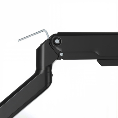 supporto per monitor nero 2 schermi 9